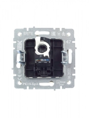 Розетка компьютерная СП RJ45 кат.5E BRITE РК10-БрА алюм. IEK BR-K10-1-K47 BR-K10-1-K47