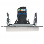 Розетка компьютерная СП RJ45 кат.6 BRITE РК11-БрБ бел. IEK BR-K10-2-K01 BR-K10-2-K01