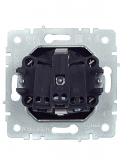 Розетка 1-м СП BRITE РС14-1-0-БрТБ 16А с заземл. защ. шторки бронза IEK BR-R14-16-K45 BR-R14-16-K45