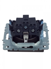 Розетка 1-м СП BRITE РС14-1-0-БрТБ 16А с заземл. защ. шторки бронза IEK BR-R14-16-K45 BR-R14-16-K45