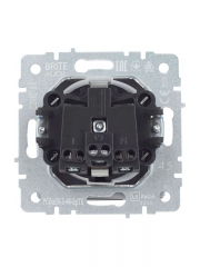 Розетка BRITE РСбш10-3-44-БрТБ 16А IP44 с заземл. защ. шторки с крышкой бронза IEK BR-R16-16-44-K45 BR-R16-16-44-K45