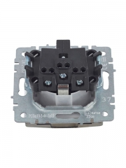 Розетка BRITE РСбш10-3-44-БрШ 16А IP44 с заземл. защ. шторки с крышкой шампань IEK BR-R16-16-44-K37 BR-R16-16-44-K37