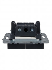 Выключатель 2-кл. СП BRITE ВС10-2-1-БрГ 10А с инд. графит IEK BR-V20-1-10-K53 BR-V20-1-10-K53