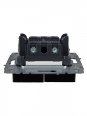 Выключатель 2-кл. СП BRITE ВС10-2-1-БрЧ 10А с инд. черн. IEK BR-V20-1-10-K02 BR-V20-1-10-K02