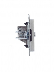 Розетка телевизионная оконечная TV СП Brite РТВ11-0-БрА алюм. IEK BR-A10-O-K47 BR-A10-O-K47