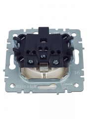 Розетка 1-м СП BRITE РС11-1-0-БрЖ 16А с заземл. без защ. шторки жемчуж. IEK BR-R11-16-K36 BR-R11-16-K36