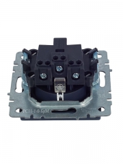 Розетка 1-м СП BRITE РС11-1-0-БрМ 16А с заземл. без защ. шторки маренго IEK BR-R11-16-K35 BR-R11-16-K35