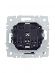 Розетка BRITE РСбш10-3-БрШ 16А IP20 с заземл. защ. шторки с крышкой шампань IEK BR-R16-16-K37 BR-R16-16-K37