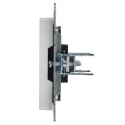 Заглушка с суппортом BRITE МЗ10-БрБ бел. IEK BR-PL10-K01 BR-PL10-K01