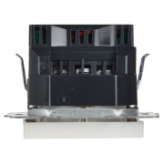 Розетка BRITE РЮш10-1-БрБ 16А с USB A+A 2.1А с заземл. защ. шторки бел. IEK BR-R14-16-U21-D21-K01 BR-R14-16-U21-D21-K01