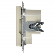 Подсветка светодиодная BRITE встраив. ПЛ20-БрКр беж. IEK BR-FL20-K10 BR-FL20-K10