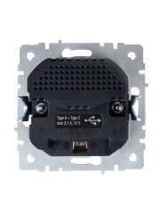 Розетка BRITE РЮш11-1-БрКр 16А с USB A+C 18Вт с заземл. защ. шторки беж. IEK BR-R14-16-U22-018-K10 BR-R14-16-U22-018-K10