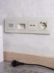 Розетка BRITE USB A+A 3.1А РЮ10-1-БрКр беж. IEK BR-U21-D31-K10 BR-U21-D31-K10