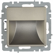 Подсветка светодиодная BRITE встраив. ПЛ20-БрШ шампань IEK BR-FL20-K37 BR-FL20-K37