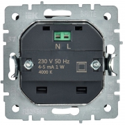 Подсветка светодиодная BRITE встраив. ПЛ20-БрШ шампань IEK BR-FL20-K37 BR-FL20-K37