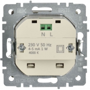 Подсветка светодиодная BRITE встраив. ПЛ20-БрА алюм. IEK BR-FL20-K47 BR-FL20-K47