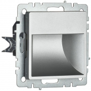 Подсветка светодиодная BRITE встраив. ПЛ20-БрА алюм. IEK BR-FL20-K47 BR-FL20-K47