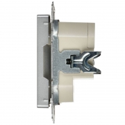 Подсветка светодиодная BRITE встраив. ПЛ20-БрА алюм. IEK BR-FL20-K47 BR-FL20-K47