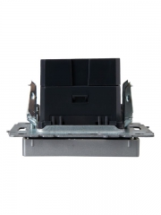 Розетка BRITE USB A+A 3.1А РЮ10-1-БрА алюм. IEK BR-U21-D31-K47 BR-U21-D31-K47