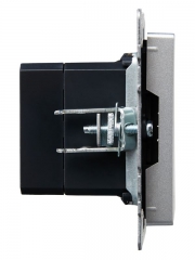 Розетка BRITE USB A+C 18Вт РЮ11-1-БрА алюм. IEK BR-U22-018-K47 BR-U22-018-K47