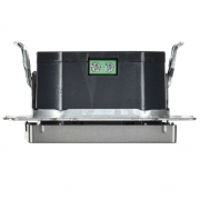 Подсветка светодиодная BRITE встраив. ПЛ20-БрС сталь IEK BR-FL20-K46 BR-FL20-K46