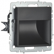 Подсветка светодиодная BRITE встраив. ПЛ20-БрЧ черн. IEK BR-FL20-K02 BR-FL20-K02