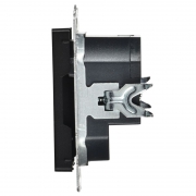 Подсветка светодиодная BRITE встраив. ПЛ20-БрЧ черн. IEK BR-FL20-K02 BR-FL20-K02