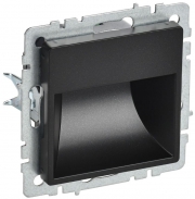 Подсветка светодиодная BRITE встраив. ПЛ20-БрЧ черн. IEK BR-FL20-K02 BR-FL20-K02