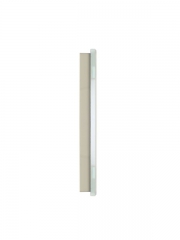 Рамка 2-м BRITE РУ-2-2-БрВа стекло ванильн. IEK BR-M22-G-K10 BR-M22-G-K10