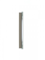 Рамка 2-м BRITE РУ-2-2-БрД стекло дым. IEK BR-M22-G-K30 BR-M22-G-K30