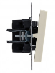 Выключатель перекрестный 1-кл. СП BRITE 10А ВС10-1-3-БрБ беж. IEK BR-V13-0-10-K10 BR-V13-0-10-K10