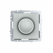 Светорегулятор СП BRITE пов-наж. 600Вт СС10-1-0-БрА алюм. IEK BR-D20-0600-K47 BR-D20-0600-K47