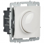 Светорегулятор СП BRITE пов-наж. 600Вт СС10-1-0-БрБ бел. IEK BR-D20-0600-K01 BR-D20-0600-K01