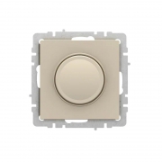 Светорегулятор СП BRITE пов-наж. 600Вт СС10-1-0-БрКр беж. IEK BR-D20-0600-K10 BR-D20-0600-K10