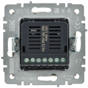 Термостат электронный с индикацией BRITE СП IP20 ТС10-1-БрА алюм. IEK BR-RT11-K47 BR-RT11-K47