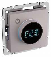 Термостат электронный с индикацией BRITE СП IP20 ТС10-1-БрЖ жемчуг IEK BR-RT11-K36 BR-RT11-K36