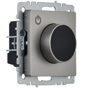 Термостат электронный с индикацией BRITE СП IP20 ТС10-1-БрС сталь IEK BR-RT11-K46 BR-RT11-K46