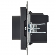 Термостат электронный с индикацией BRITE СП IP20 ТС10-1-БрГ графит IEK BR-RT11-K53 BR-RT11-K53