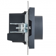 Термостат электронный с индикацией BRITE СП IP20 ТС10-1-БрМ маренго IEK BR-RT11-K35 BR-RT11-K35