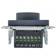 Термостат электронный с индикацией BRITE СП IP20 ТС10-1-БрМ маренго IEK BR-RT11-K35 BR-RT11-K35