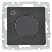 Термостат электронный с индикацией BRITE СП IP20 ТС10-1-БрЧ черн. IEK BR-RT11-K02 BR-RT11-K02