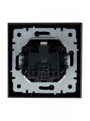 Розетка СП BRITE РСР14-1-0-БрС 16А в сборе с заземл. защ. шторки сталь IEK BR-R14-16-K46-F BR-R14-16-K46-F