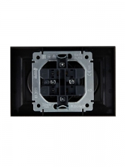 Розетка 2-м СП BRITE РС12-2-БрТБ 10А в сборе без заземл. без защ. шторок бр. IEK BR-R20-10-K45-F BR-R20-10-K45-F