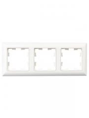 Рамка 3-м BRITE РУ-3-Бр бел./бел. IEK BR-M32-12-K01 BR-M32-12-K01