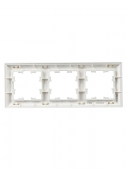 Рамка 3-м BRITE РУ-3-Бр алюм./алюм. IEK BR-M32-12-K47 BR-M32-12-K47