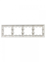 Рамка 4-м BRITE РУ-4-Бр алюм./алюм. IEK BR-M42-12-K47 BR-M42-12-K47