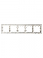 Рамка 5-м BRITE РУ-5-Бр бел./бел. IEK BR-M52-12-K01 BR-M52-12-K01