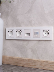 Рамка 5-м BRITE РУ-5-Бр бел. рифленый IEK BR-M52-51-K01 BR-M52-51-K01