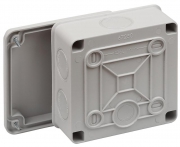 Коробка распределительная ОП 100х100х50мм двухкомпонентн. 7 вводов IP66 сер. Ruvinil 67250 67250