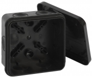 Коробка распределительная ОП 85х85х45мм двухкомпонентн. 8 вводов IP65 черн. Ruvinil 67240Ч 67240Ч